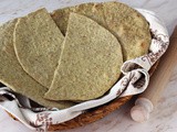 Piadina romagnola integrale | Whole wheat piadina (flat bread) recipe