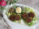 Polpette di ceci vegan, senza glutine: falafel di ceci neri