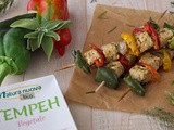 Spiedini di tempeh marinato | Veggie tempeh kabobs