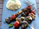 Spiedini di verdure alla griglia | Bbq vegetable skewers