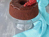 Torta fluffosa al cioccolato senza glutine | Gluten free chocolate chiffon cake