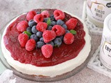 Torta fredda allo yogurt senza panna (cheesecake light e fit senza cottura)