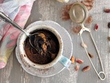 Torta in tazza al cioccolato e pistacchio | Vegan chocolate mug cake