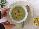 Vellutata di sedano rapa | Celeriac soup {vegan recipe}