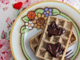 Waffel light {senza burro e uova} | Vegan waffle recipe