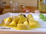 Antipasto di zucchine sottovetro
