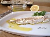 Branzino cotto al sale