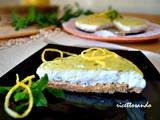 Cheesecake limone e menta