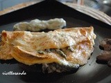 Crespelle vegetariane asparagi e funghi in crema permantier