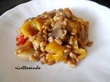 Farro risottato con verdure