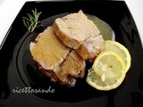 Filetto di manzo profumato al limone