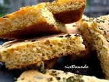 Focaccia gialla con lievito madre