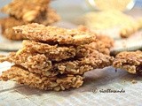 Gallette dolci di quinoa con nocciole e cioccolato