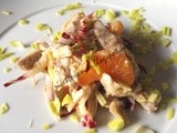 Insalata di pollo agrumi e noci ... light