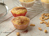 Muffins allo yogurt con arachidi e uvetta