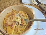 Pasta al gratin con ragù di pollo