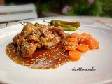 Pollo al sesamo
