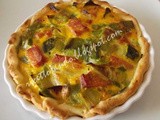 Quiche porri e prosciutto