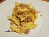 Ragù bianco di salsiccia/salamella e garganelli