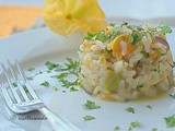 Risotto ai fiori di zucchina