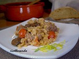 Risotto salsiccia e funghi