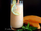 Smoothie di melone e yogurt di kefir