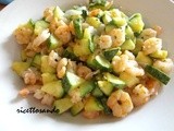 Zucchine e gamberetti e poi