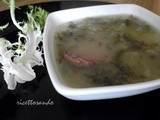 Zuppa semplice d'indivia