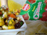 Corn Cranberry Chaat