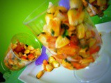 Roasted Corn Chaat