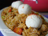 Soya Peas Paneer Pulao