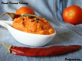 Tomato coconut chutney