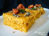 Veggie Twist Oats and Sooji Dhokla