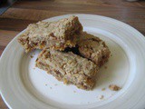 Apricot and Walnut Sandwich Bars