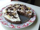 Chocolate, Brandy and Ginger Cheesecake