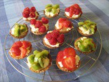 Glazed Fruit Tartlets