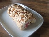 Raspberry Meringue Roulade