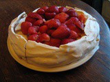 Strawberry Pavlova