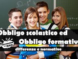 Obbligo scolastico ed Obbligo formativo: differenze e normative