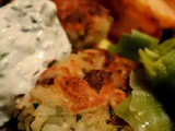 Celeriac and Chive Patties