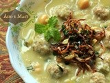 Ash-e-Mast (Yogurt Soup with Meatballs - Persian Style)