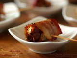 Bacon Wrapped Stuffed Dates ~ When The Hubby Cooks
