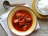 Bangude Puli Munchi ~ Mangalorean Bunt Style Fish in a Hot & Sour Gravy
