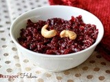 Beetroot Halwa ~ Easy, Pressure Cooker Method