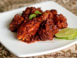 Chicken Masala Fry ~ Appetizer or Side Dish