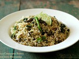 Chilli Coriander Brown Rice with Mushrooms