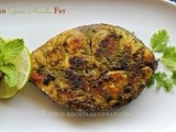 Fish Green Masala Fry