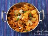 Ghare Sukhe | Uppad Pachir Aajadina / Salla Upkari (Salted Jackfruit Sukka)