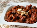 Karathe Sukhe (Sweet & Spicy Bittergourd Using Palm Jaggery)