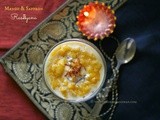 Mango & Saffron Rasāyana ~ Diwali Dessert ~ Easy & Simple Recipe